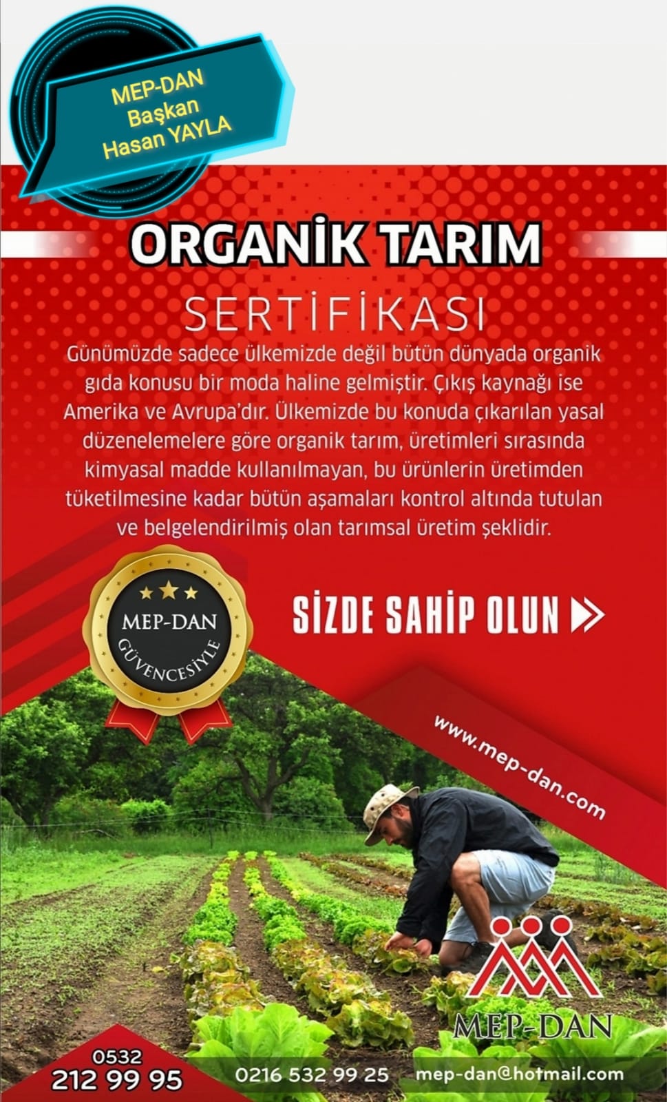 organik tarim sertifikasi